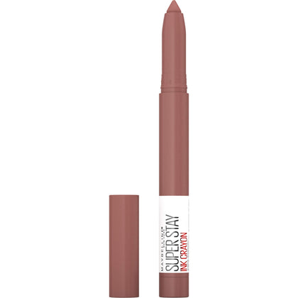 Maybelline Super Stay Ink Crayon front packaging showing shade and branding for easy selection