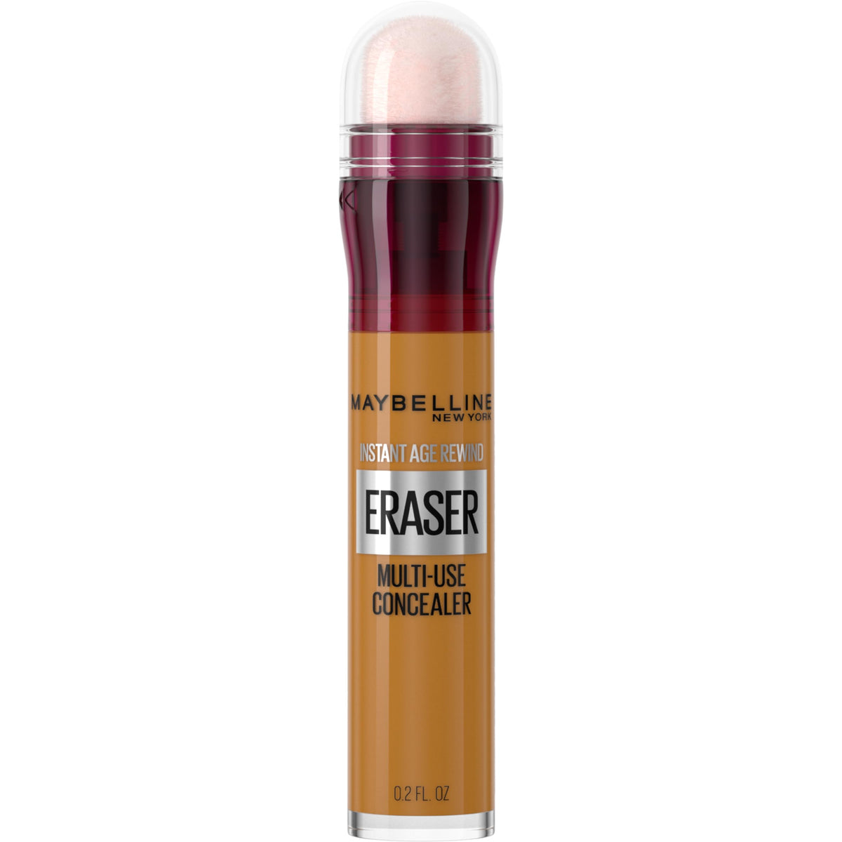 Maybelline front packaging showing product and shade, convenient travel-ready