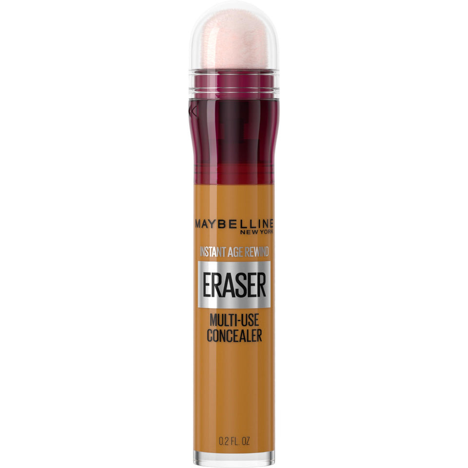 Maybelline front packaging showing product and shade, convenient travel-ready