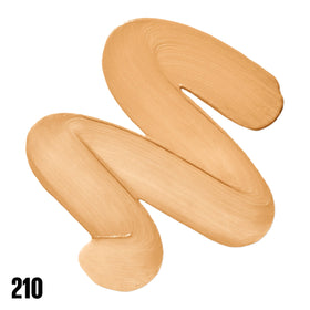 Maybelline in a makeup bag setting indicating portable foundation convenience