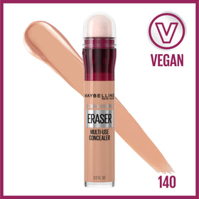 Maybelline sponge applicator close-up revealing twist-to-release tip for precise application