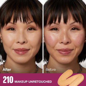 Maybelline close up of blurring sponge tip applicator for seamless blending