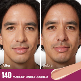 Maybelline concealer texture swatch on skin showing smooth, blendable finish and radiance