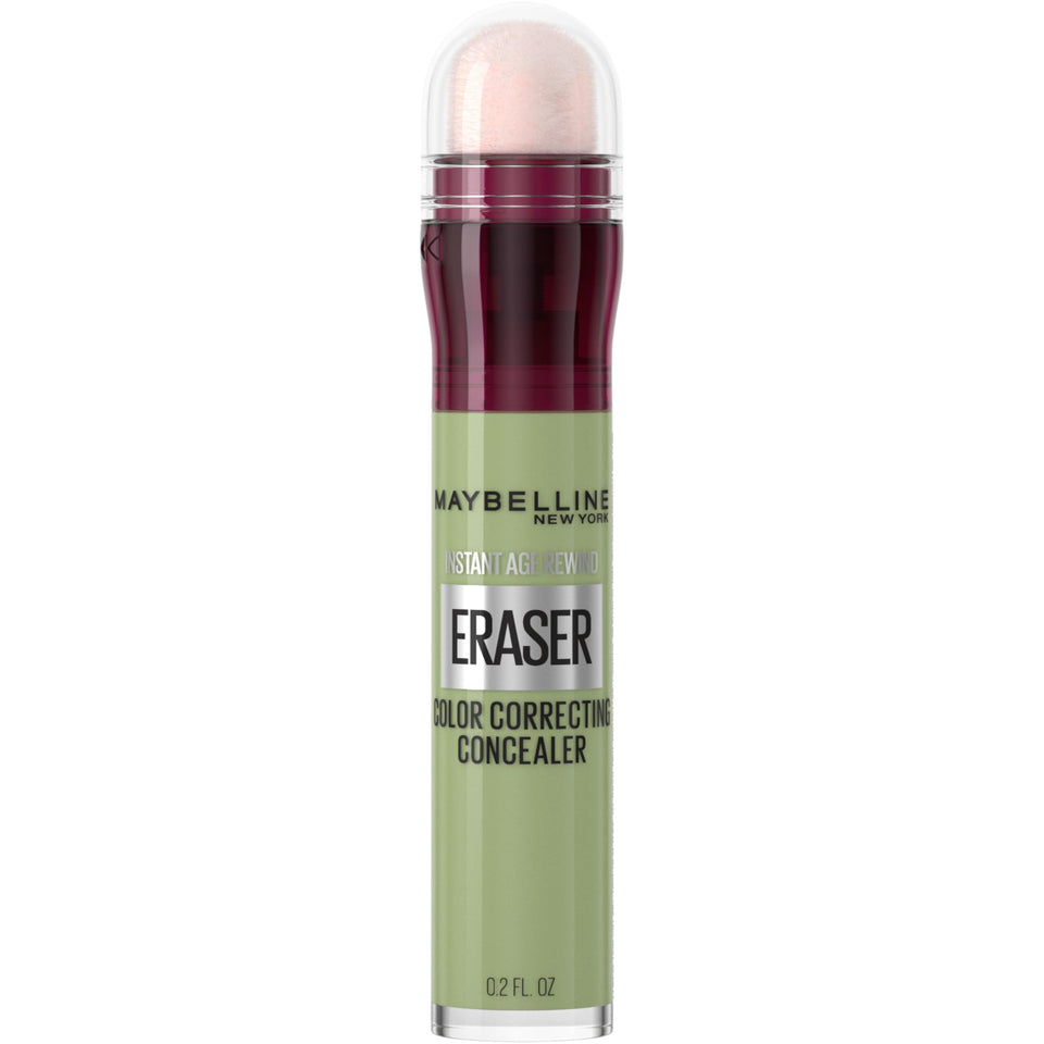 Maybelline front packaging showing product and green corrector benefits