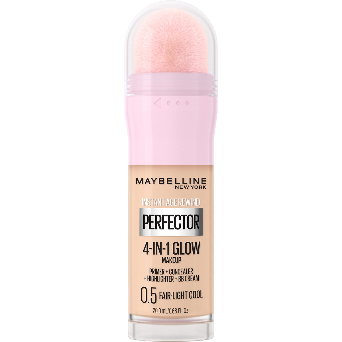 Maybelline front packaging showing product and shade, easy identification benefit