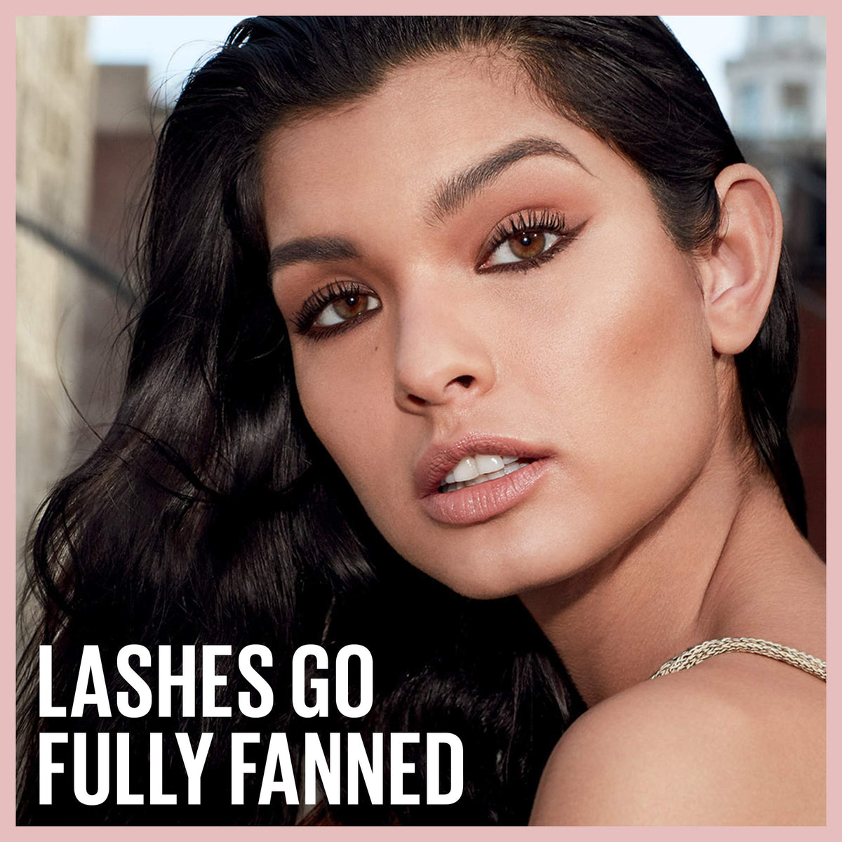Maybelline before and after lashes showing visible volume and separation benefit