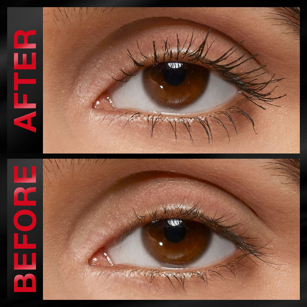 Maybelline Lash Stiletto held in hand for size and scale, showing easy‑to‑handle wand for controlled application