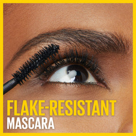 Maybelline before and after lashes showing lifted bouncy curl benefit