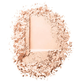 Maybelline compact inside a makeup bag ready for travel and quick touch-ups