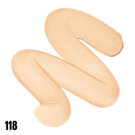 Maybelline foundation inside a makeup bag staged for daily routine convenience benefit