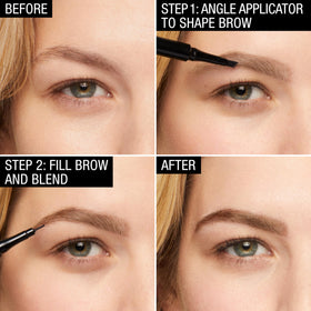 MAYBELLINE lifestyle scene on bathroom counter for daily brow routine