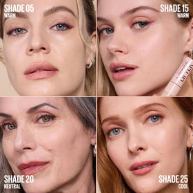 Maybelline Lifter concealer multiple swatches on arm showing shade range