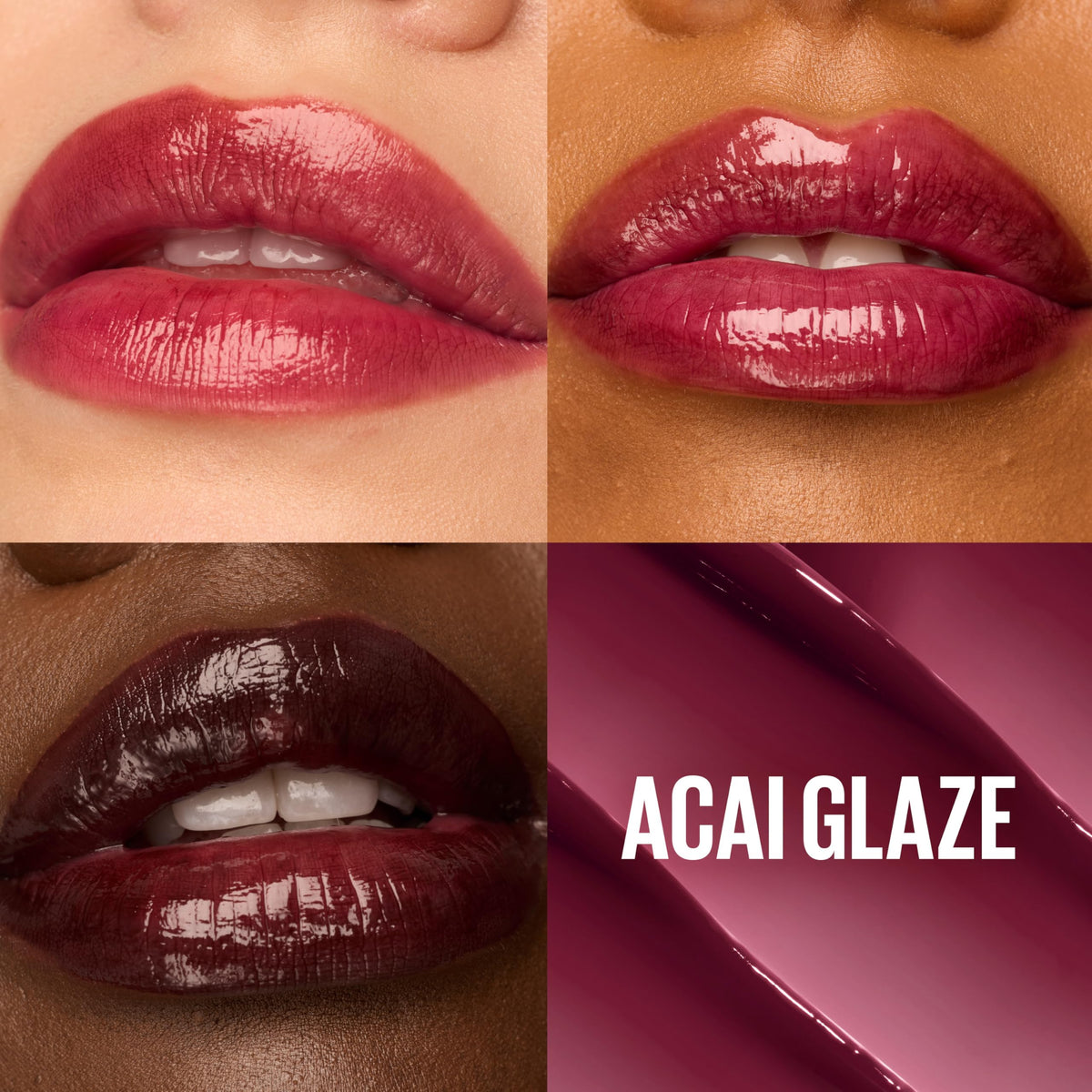 MAYBELLINE close-up of melted balm texture demonstrating smooth glide