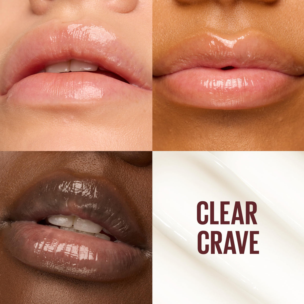 Maybelline Lifter Glaze texture close-up showing glossy, non-sticky finish