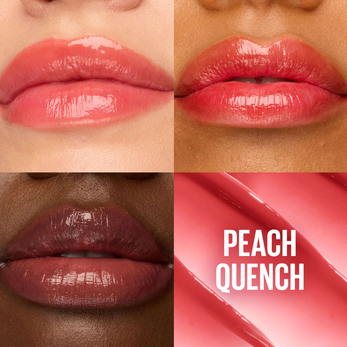 MAYBELLINE wand applicator close-up highlighting smooth, easy application benefit