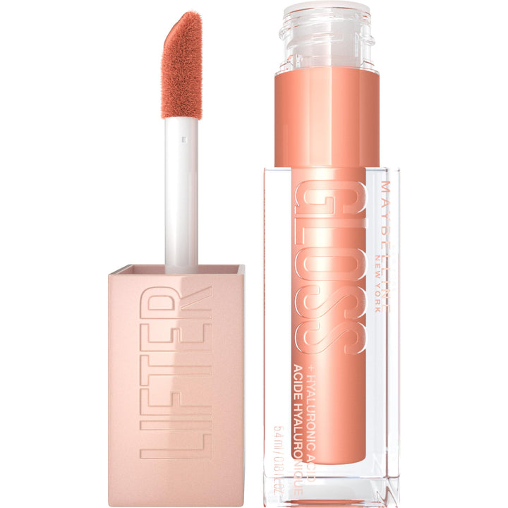 Maybelline Lifter Gloss Amber front packaging showing shade and branding