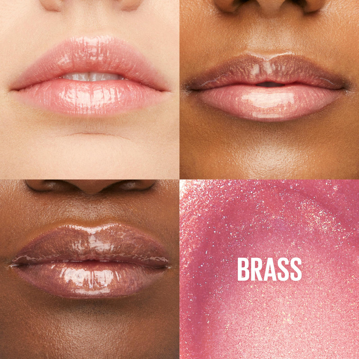 Maybelline Lifter Gloss XL wand applicator delivering even, high-shine coverage