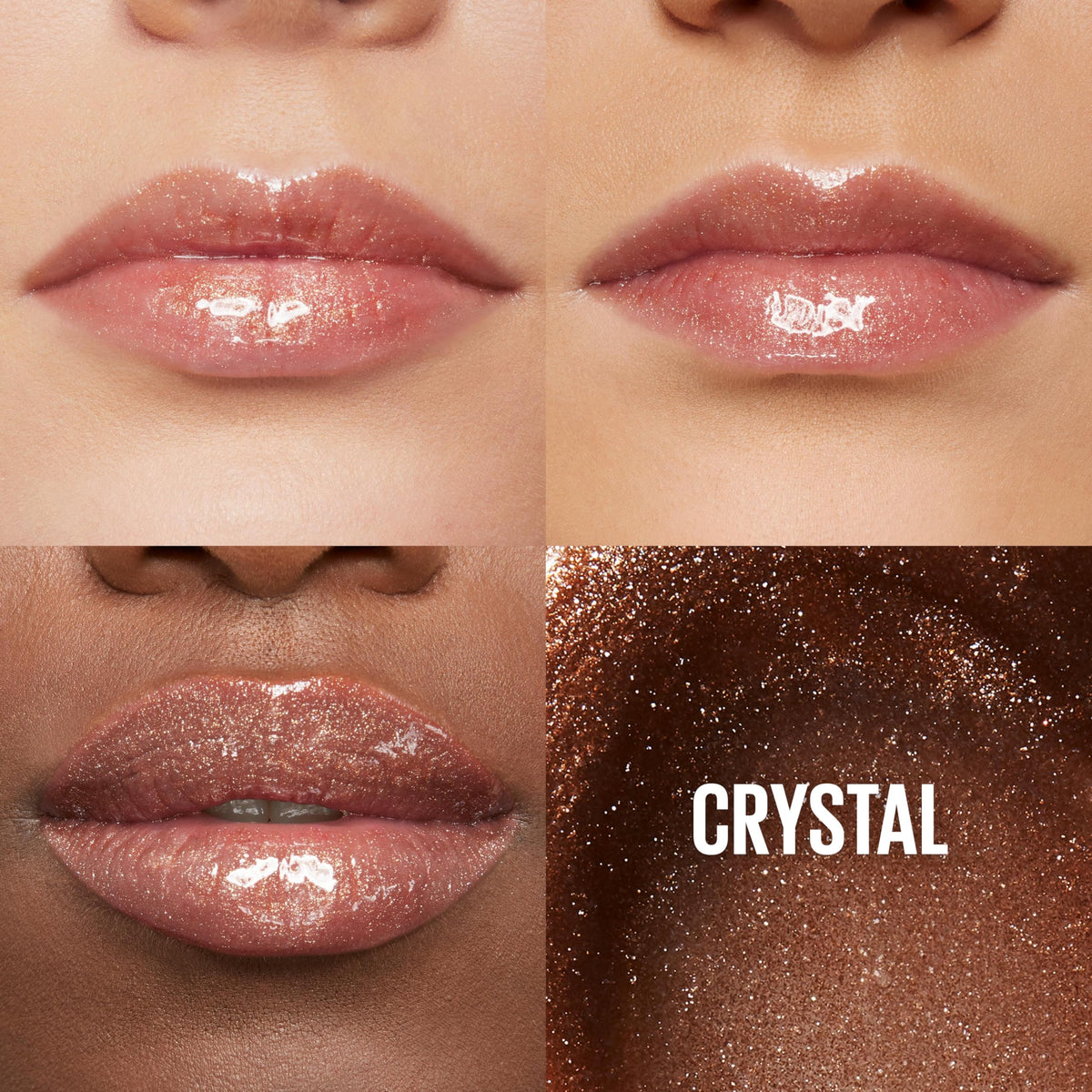 Maybelline Lifter Gloss XL applicator wand delivering smooth even coverage