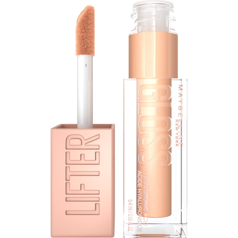MAYBELLINE Lifter Gloss front packaging showing shade and brand, highlights easy identification