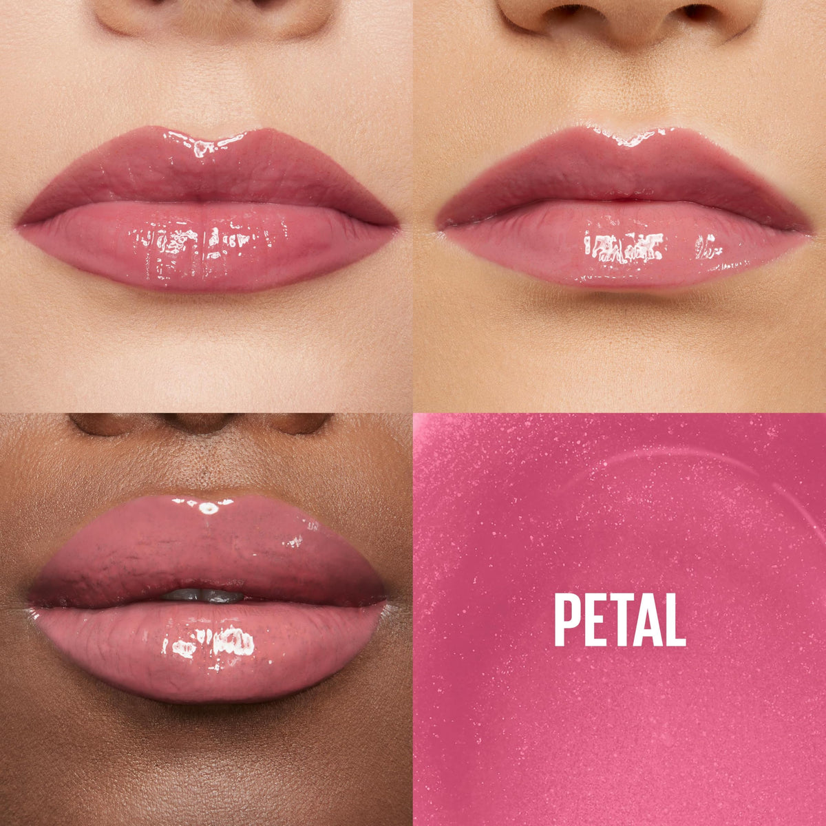 Maybelline Lifter Gloss XL wand applicator delivering even coverage and quick application