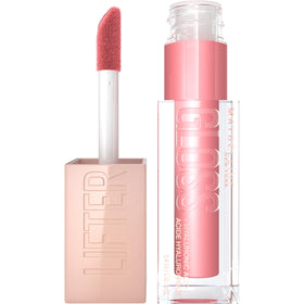 Maybelline Lifter Gloss Silk front packaging showing glossy finish and shade