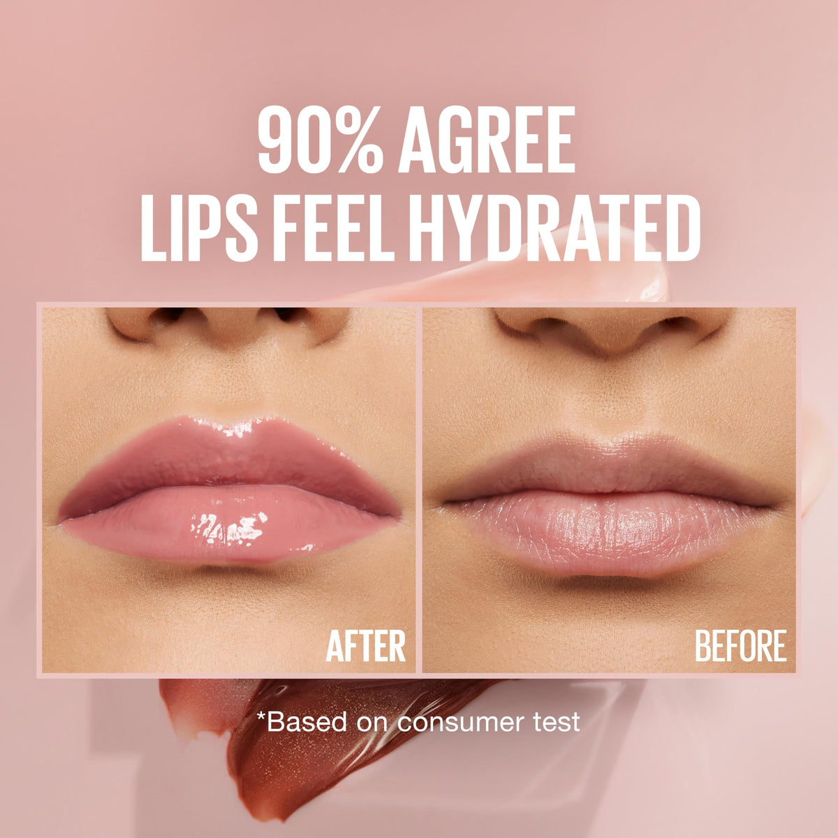Maybelline Lifter Gloss Silk on model lips for plumper, luminous look