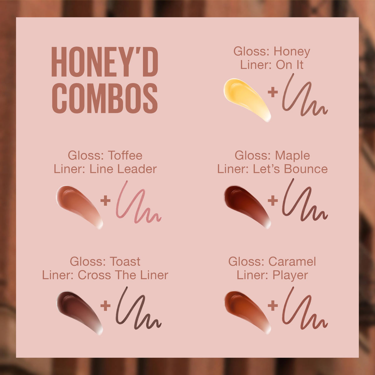 MAYBELLINE gloss next to lipstick showing compact size and layering versatility benefit