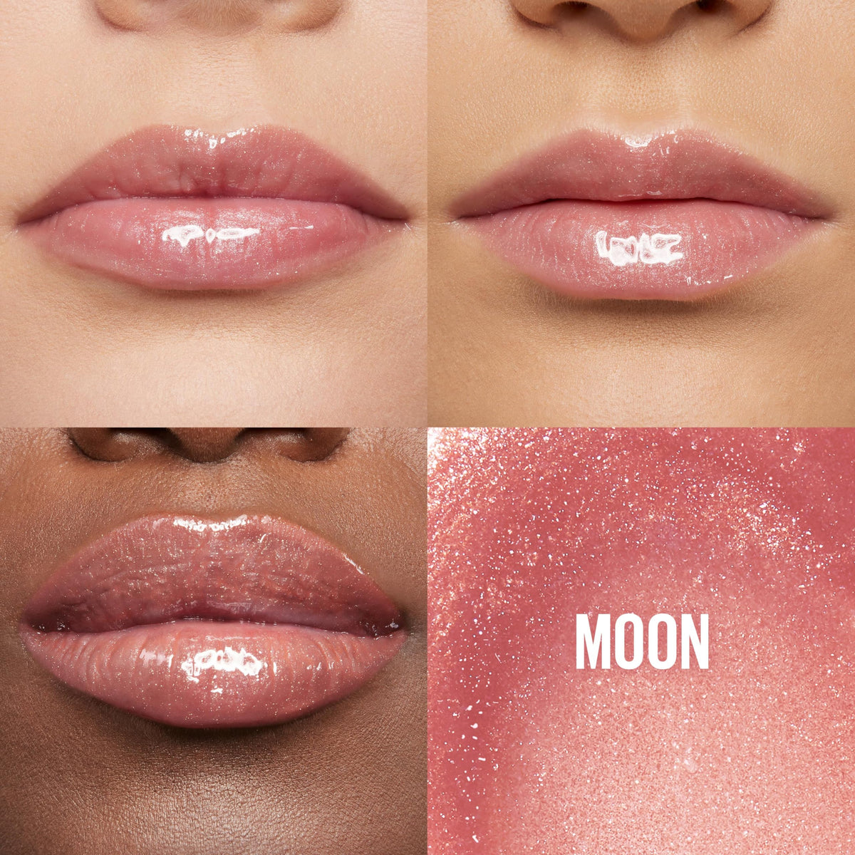 Maybelline Lifter Gloss XL wand close-up applying even coverage and quick application benefit