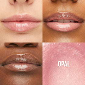 Maybelline gloss XL wand applicator displaying smooth precise application and even coverage