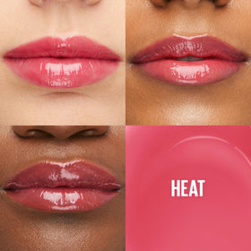 maybelline lifter gloss xl wand applicator spreading gloss evenly for smooth coverage