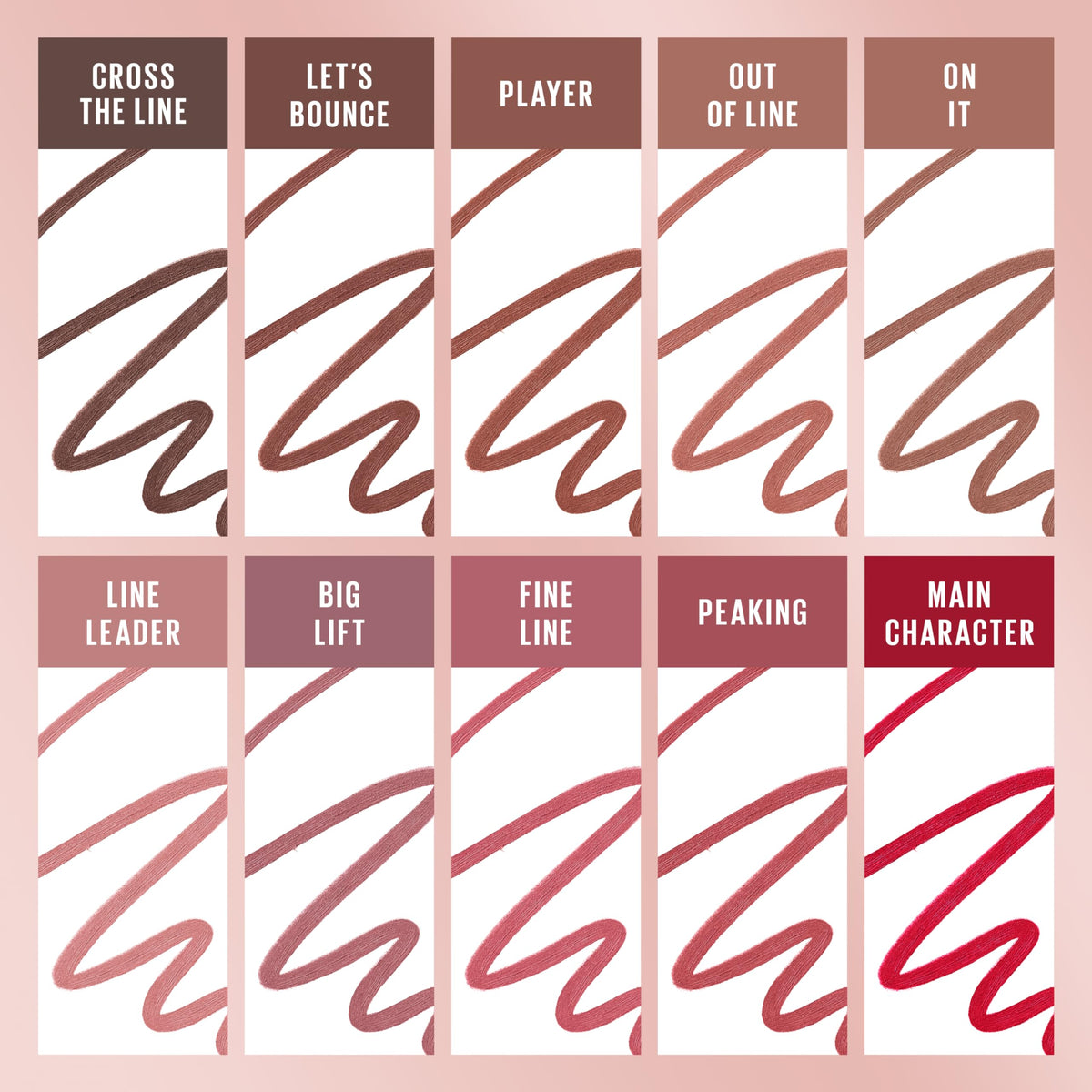 Maybelline Lifter Liner inside a makeup bag suggesting quick touch-up convenience