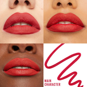 Maybelline Lifter Liner sharpened tip close-up for precise lip lining benefits