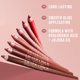 Maybelline Lifter Liner swatch texture showing smooth blendability