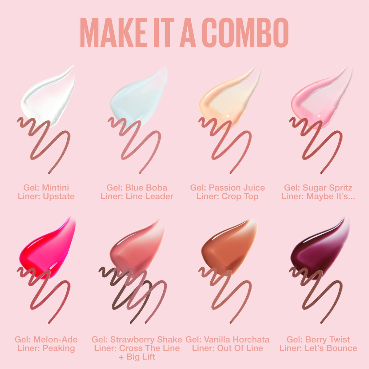 MAYBELLINE Lifter in a purse near phone for everyday portability and quick touch-ups