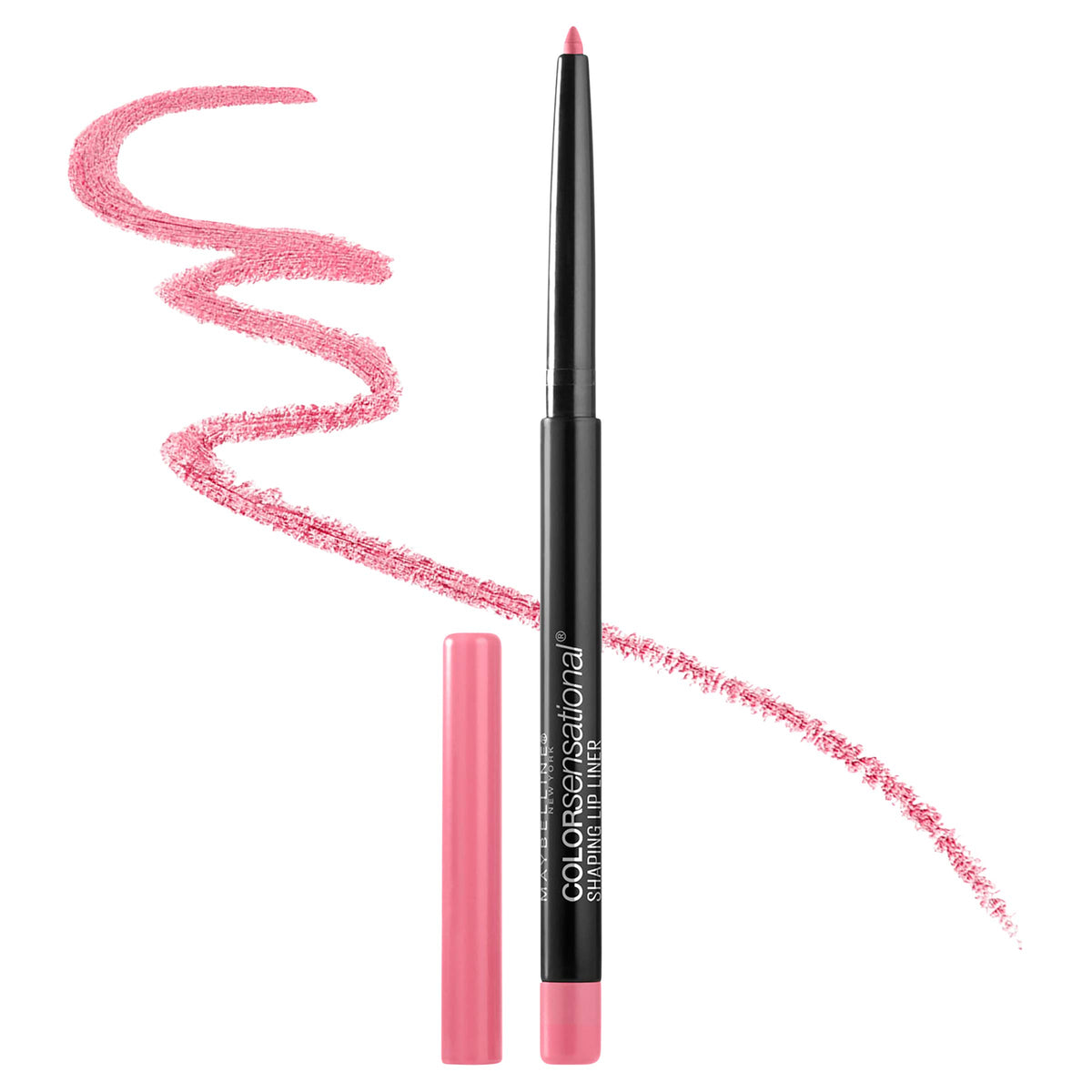 Maybelline close-up of self-sharpening tip highlighting precise point and easy touch-up benefit