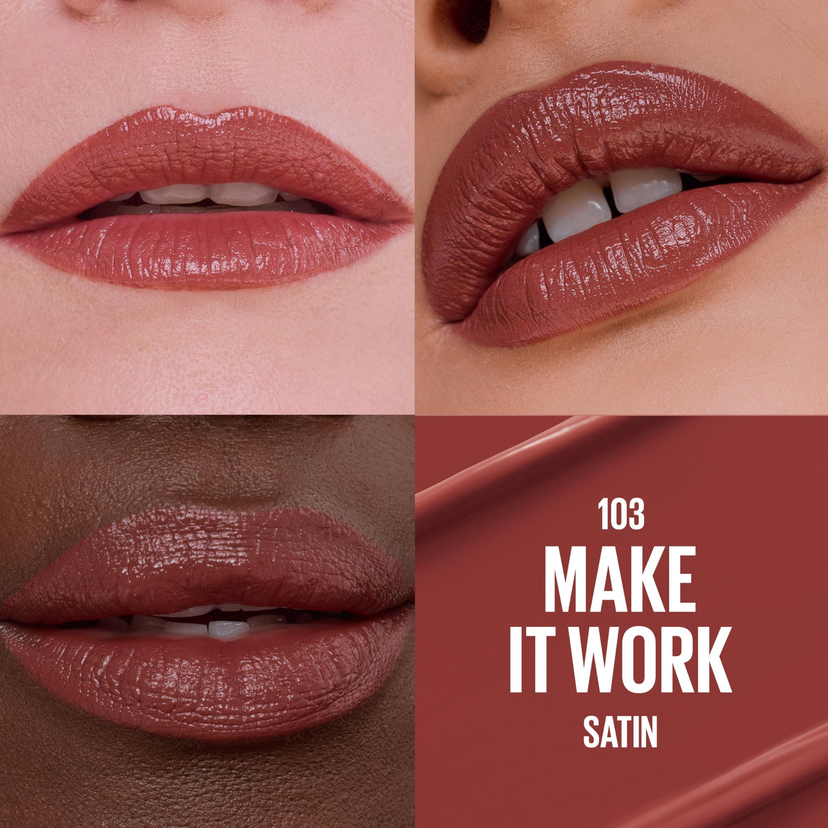 MAYBELLINE angled bullet close-up for precise lip definition