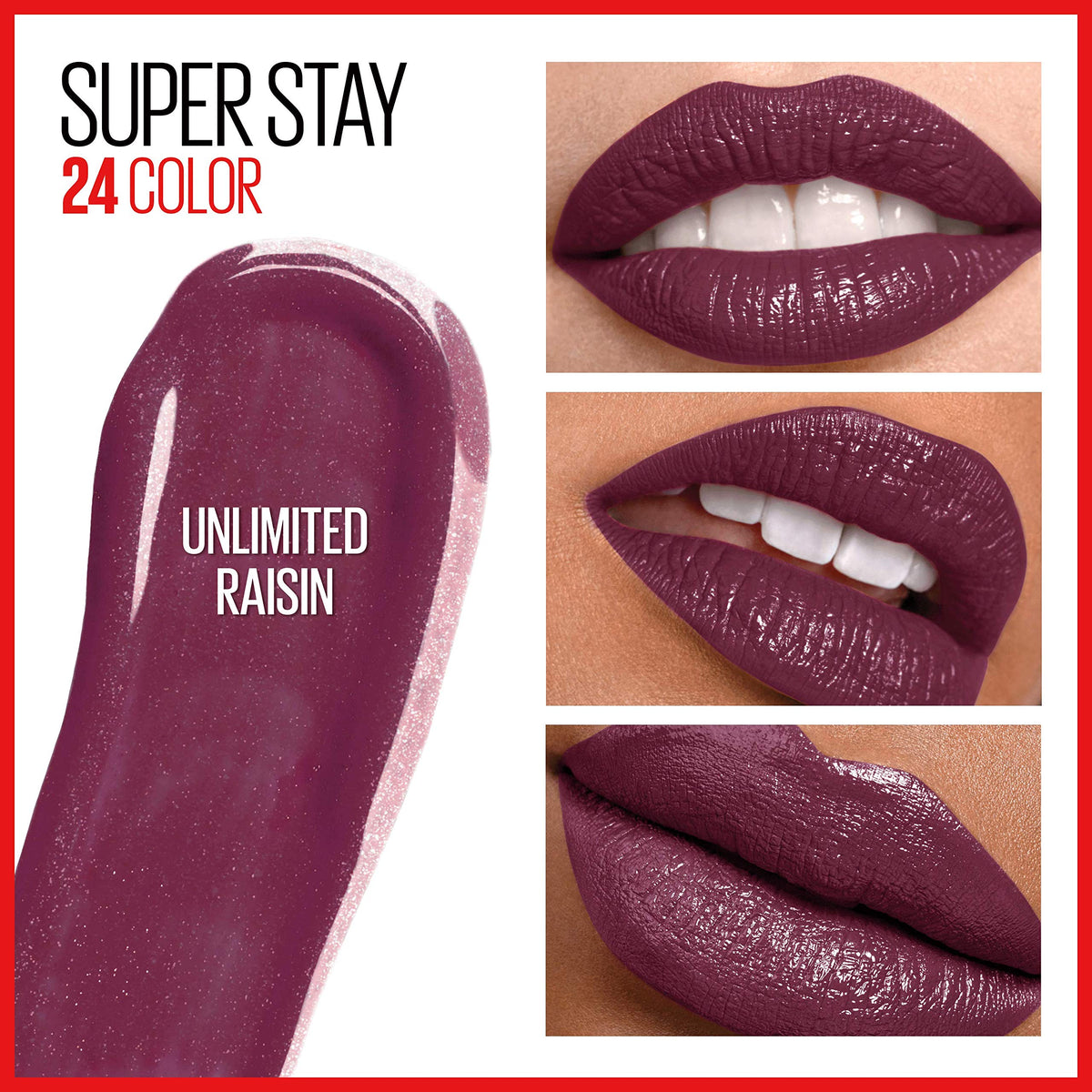 MAYBELLINE liquid color texture close-up highlights smooth coverage