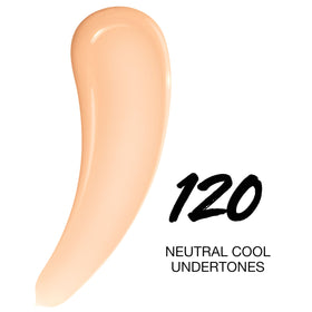 Maybelline texture close-up drop of foundation, shows lightweight blendability