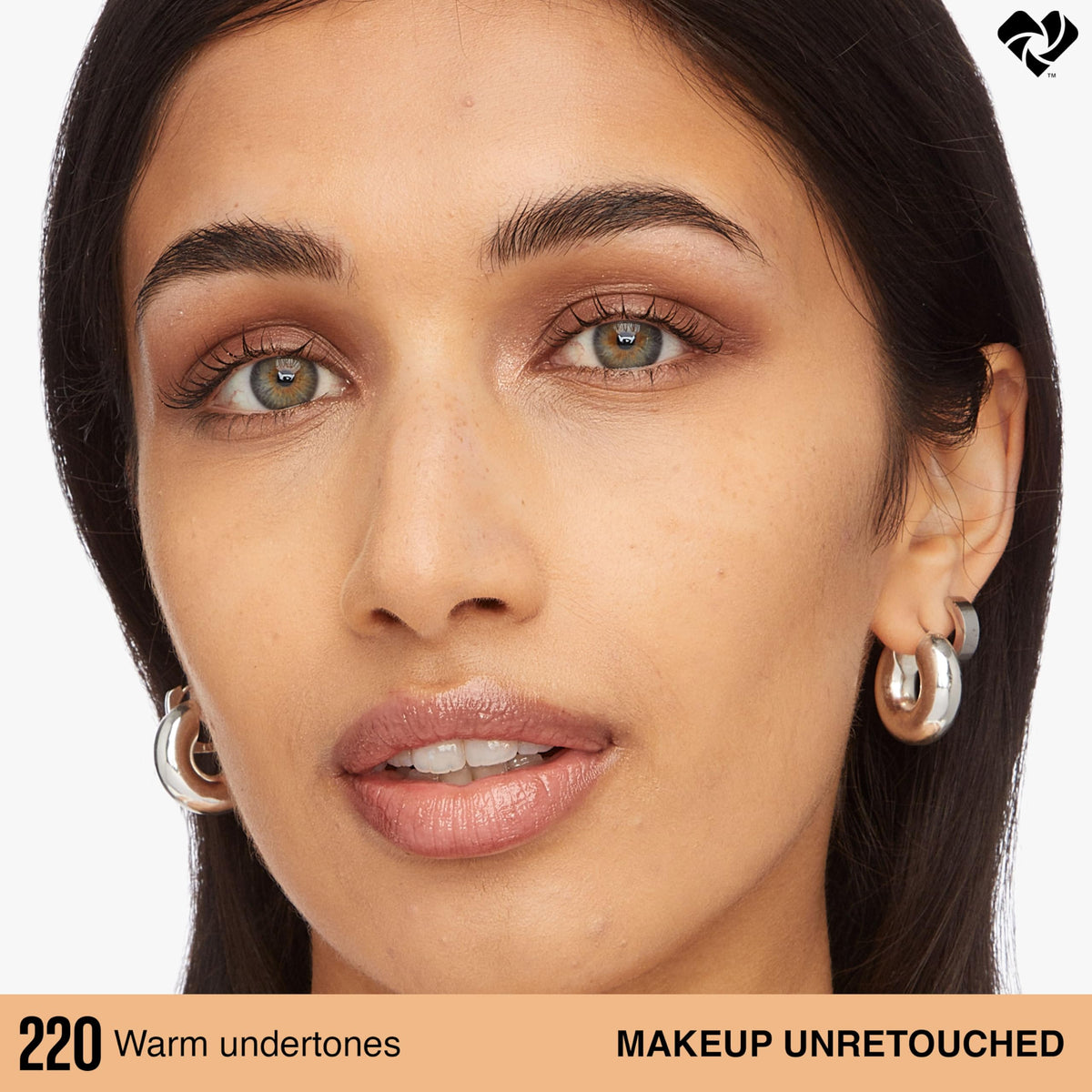 Maybelline shade 220 swatch to help choose correct match and see coverage