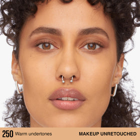 Maybelline texture swatch on arm showing smooth blendable finish and buildable coverage