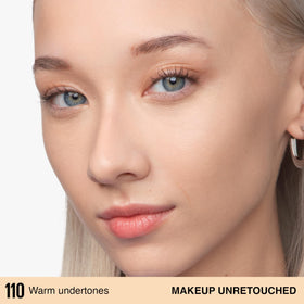 Maybelline texture swatch showing smooth, lightweight finish and blendability