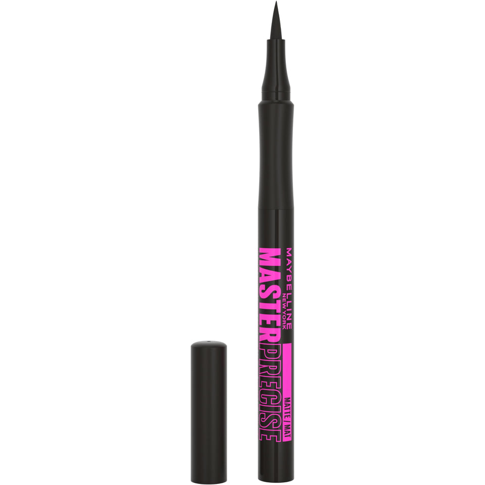 Maybelline pen front packaging showing product and benefit of easy storage