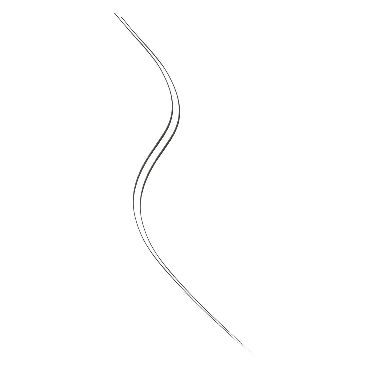 Maybelline Master Precise in use along upper lash line demonstrating fine control