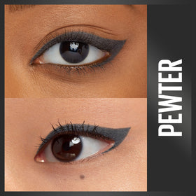 Maybelline mechanical tip closeup showing precise point for crisp eyeliner application