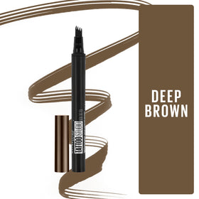 MAYBELLINE close-up of the multi-prong tip for precise hair strokes