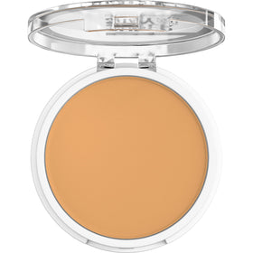 Maybelline open compact texture close-up showing blendable formula