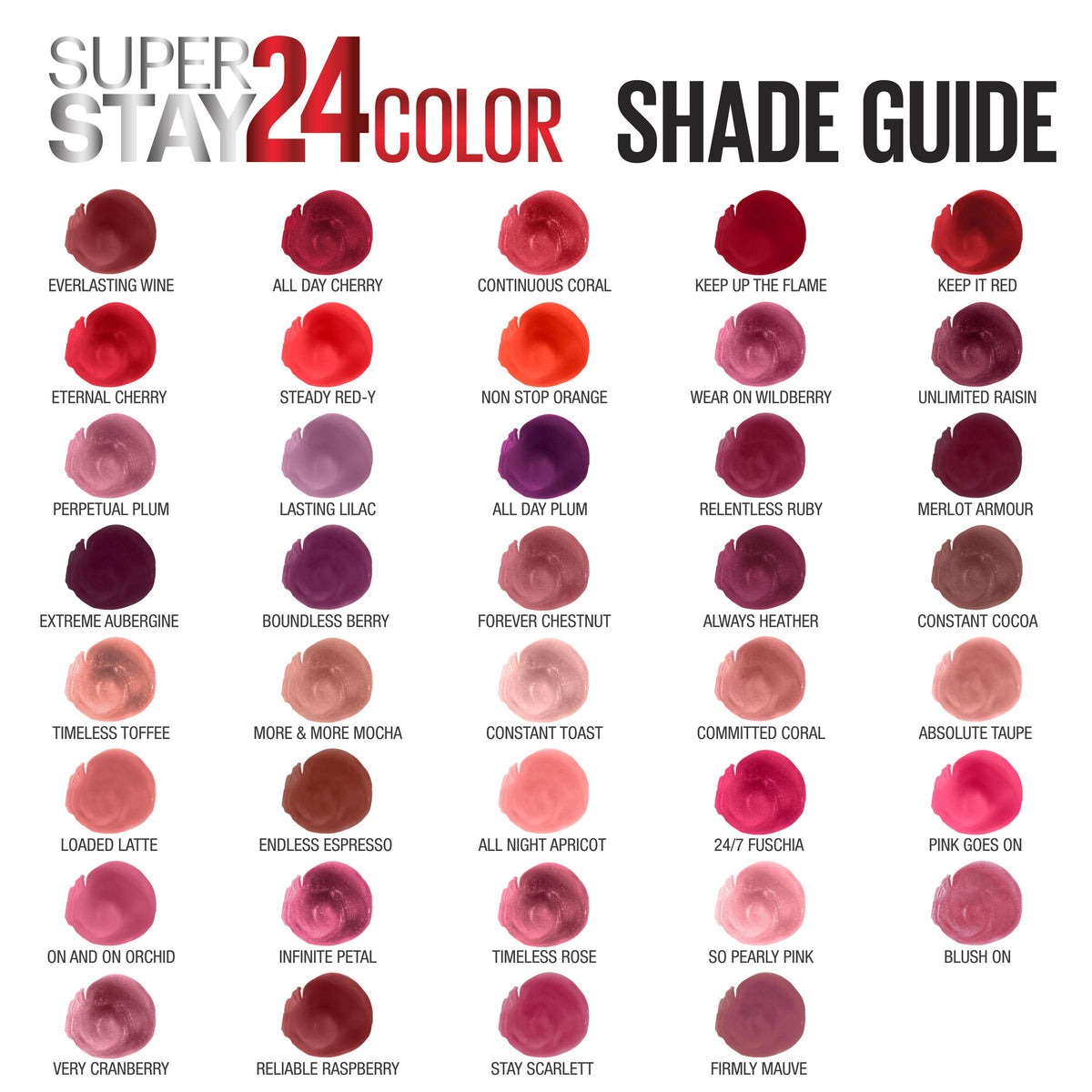 MAYBELLINE open tube revealing two-step color and balm construction