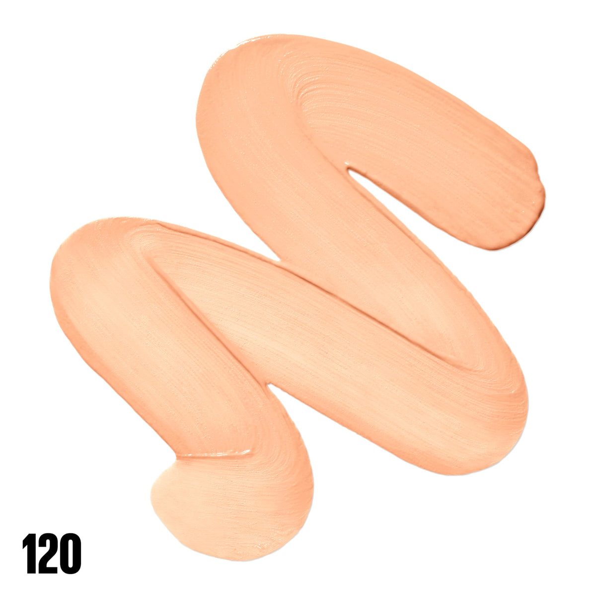 Maybelline alternate packaging illustration proving consistent formula benefit