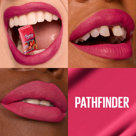 MAYBELLINE arrow applicator close-up for precise, clean lip application benefit