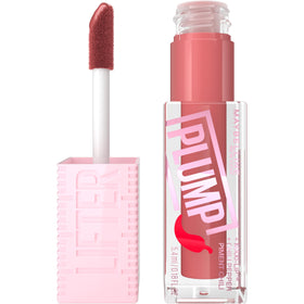 MAYBELLINE front packaging showing Peach Fever gloss and benefits